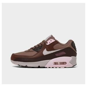 Nike Air Max 90s Premium Leather Woman's Size 7.5 Smokey Mauve Earth NIB